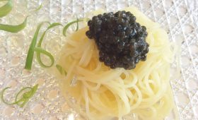 暑い日に冷製パスタはいかがですか?